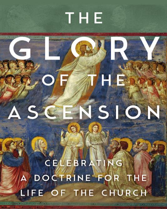 Book cover with a picture of Jesus ascending to heaven, and the words 