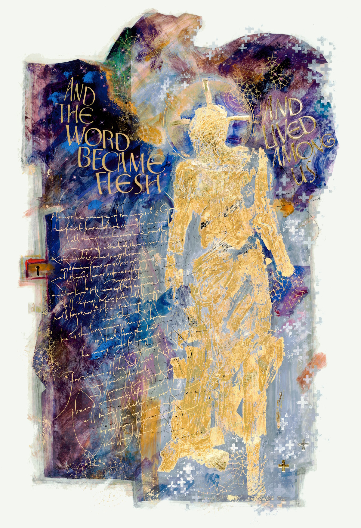 An illumination from The Saint Johns Bible