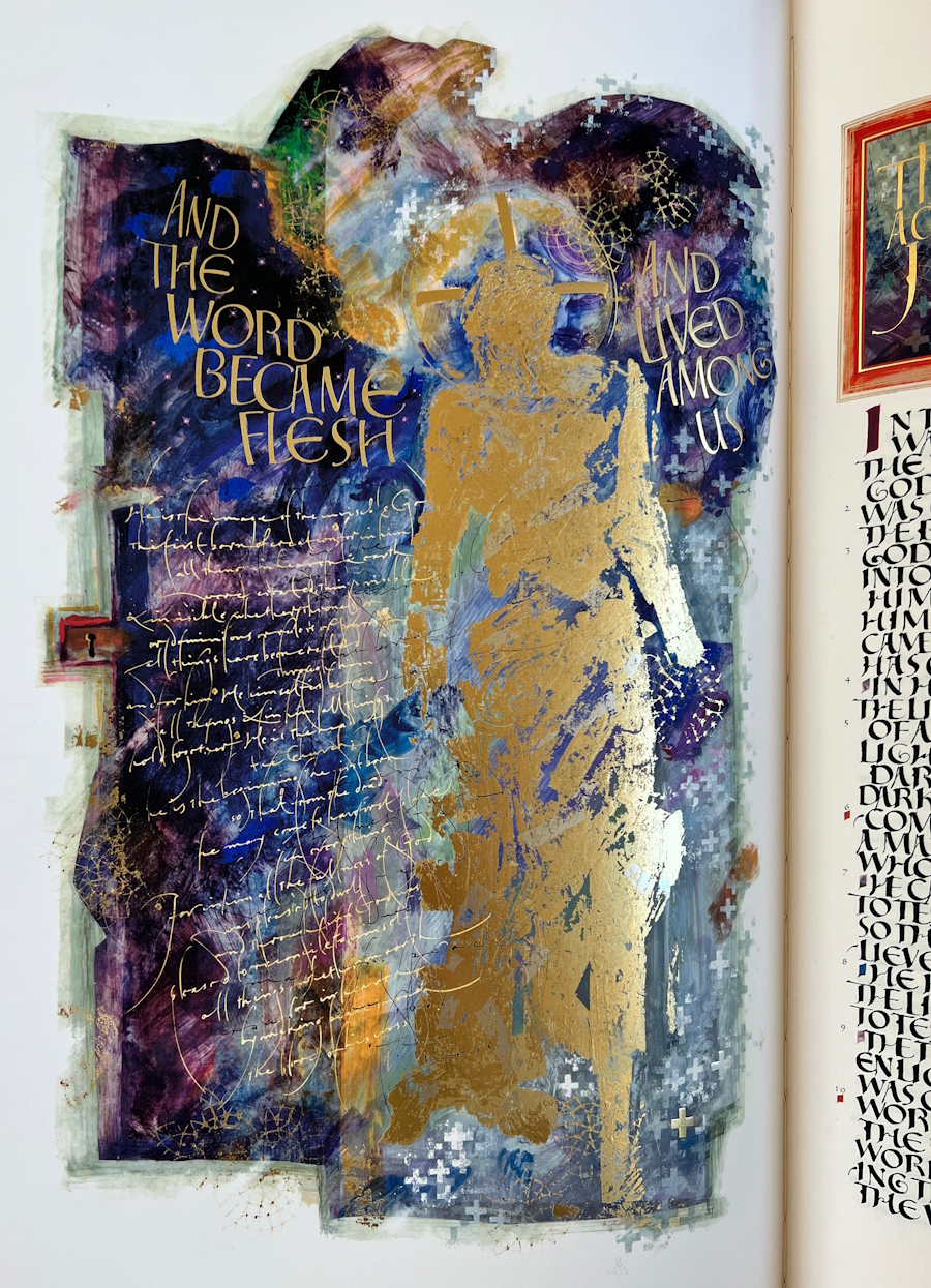 An illumination of the text 