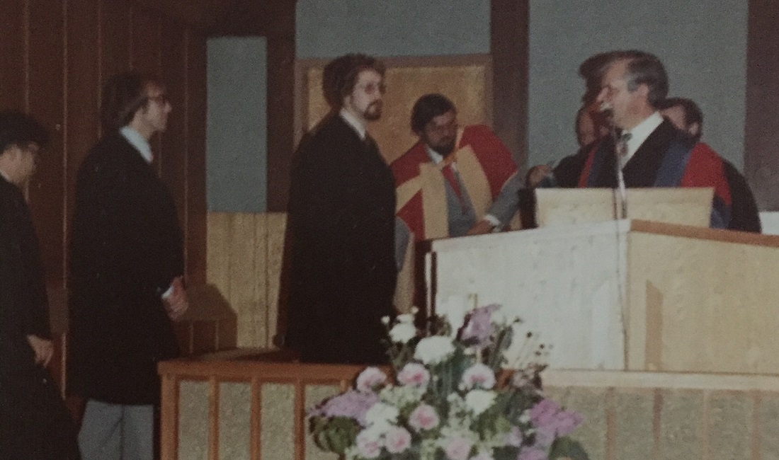 Convocation 1973: Drs. Ward Gasque and Jim Houston
