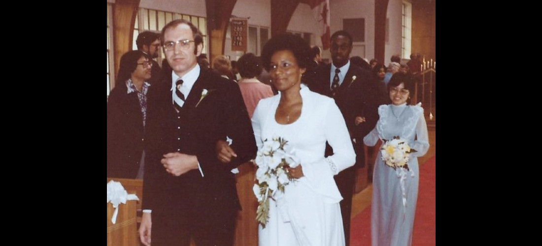 Winsome and Christopher's wedding (February 14, 1981) was attended by many Regent students and faculty.