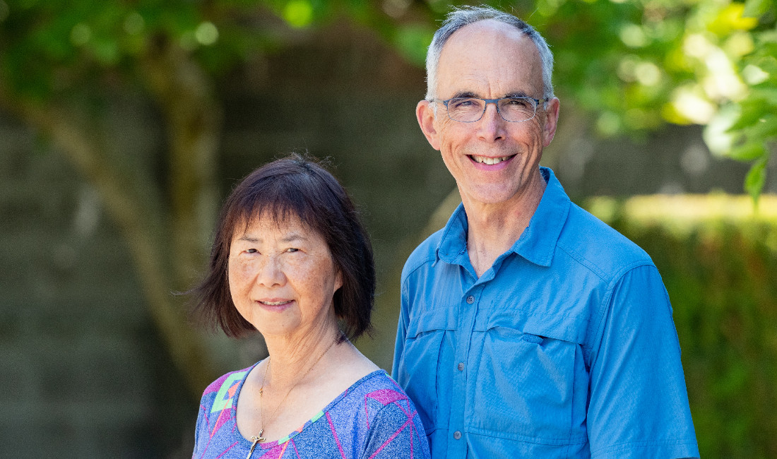 Theresa and Hervey at Regent, summer 2019.